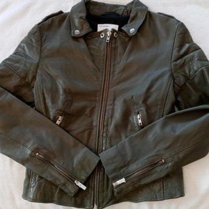 Womens leather jacket